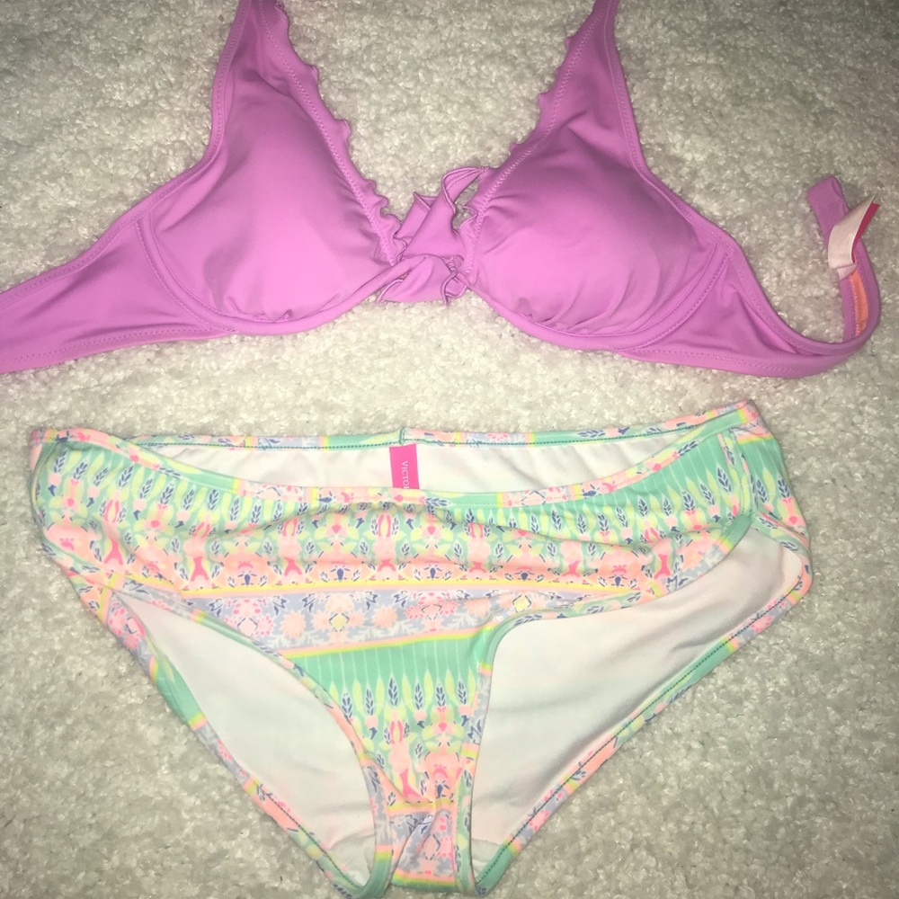 VS Pink Bikini 34B/Small